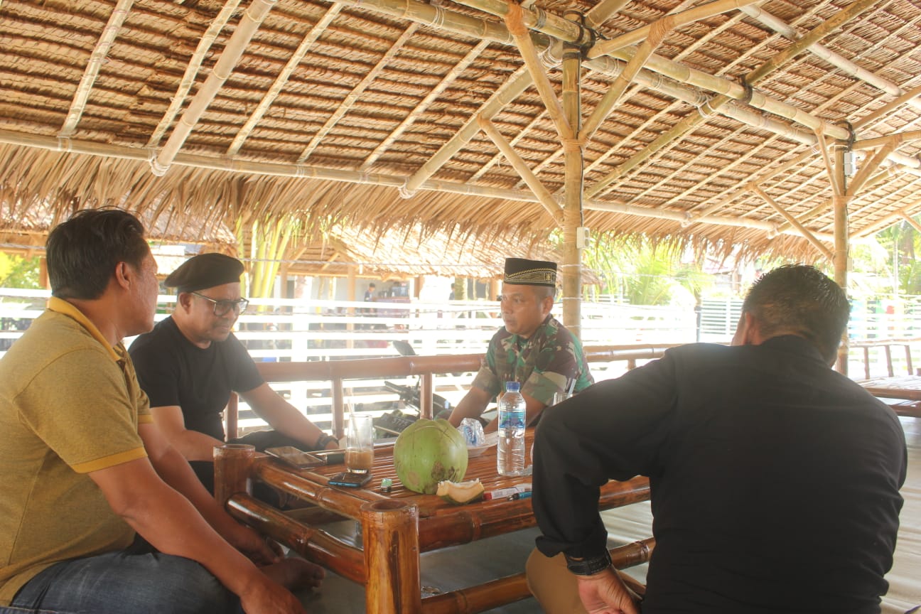 Bahas Pemulihan Ekonomi, Dandim Aceh Selatan Dan Rafli Kande Lakukan Komunikasi Dialogis
