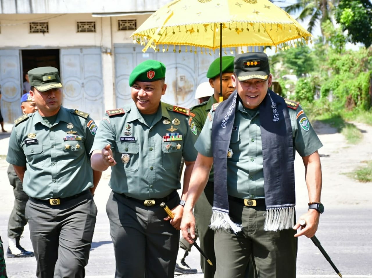 Kodim 0111/Bireuen Terima Kunjungan Kerja Danrem 011/Lilawangsa