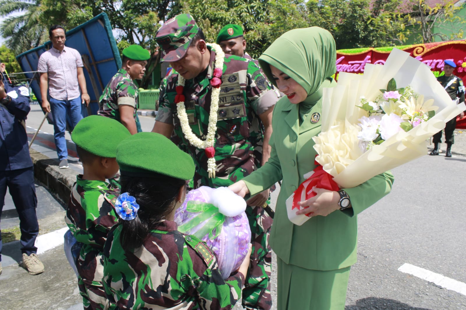 Danrem 011/Lilawangsa Kunker Ke Kodim 0108/Agara