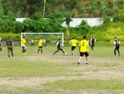 Lewat Berolah Raga, Kodim 0107/Asel Rajut Silaturrahmi Dengan SKPD Aceh Selatan