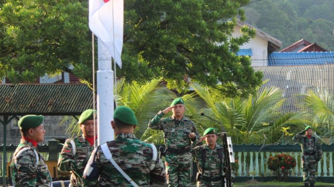 Pimpin Upcara Bendera 17-An, Dandim 0107/Aceh Selatan Bacakan Amanat Pangdam IM