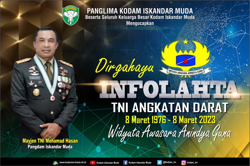 DIRGAHAYU INFOLAHTA TNI ANGKATAN DARAT