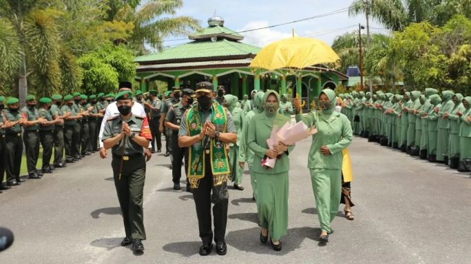 Pangdam IM Melanjutkan Kunjungan Kerja ke Markas Kodim 0109/Aceh Singkil.
