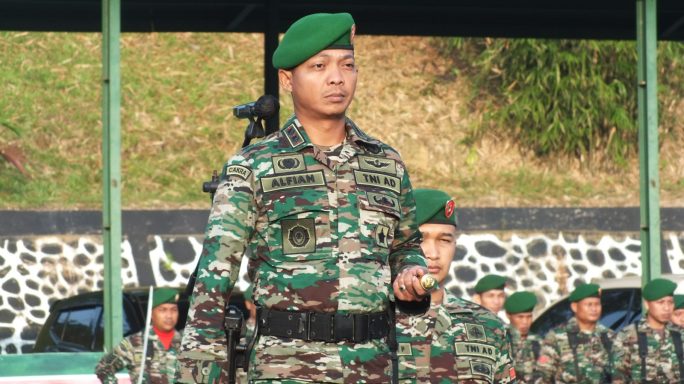 Komando Distrik Militer 0117/Aceh Tamiang Laksanakan Upacara 17-an