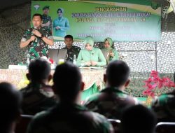 Kodim 0102/Pidie Sambut Kunjugan Kerja Danrem 011/Lilawangsa