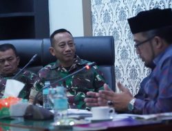 Kunjungan kerja Tim Pengumpul Data Staf Ahli Kasad Ke DPRA.