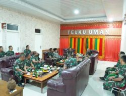 Korem 012/TU Terima Kunjungan Kerja Tim Puldata Sahli TK. III Kasad bidang Sosbudkum HAM dan Narkoba