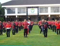 Pangdam IM melaksanakan olah raga bersama SKJ 88 dgn Jajaran Forkopimda Aceh.