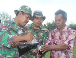 Terlihat Jelas Keakraban Babinsa Komsos dengan Masyarakat