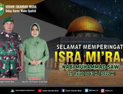 SELAMAT MEMPERINGATI ISRA MI’RAJ NABI MUHAMMAD SAW