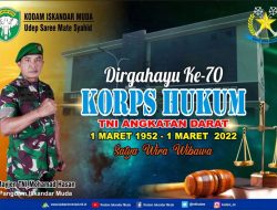 Dirgahayu Ke-70 KORPS HUKUM TNI ANGKATAN DARAT