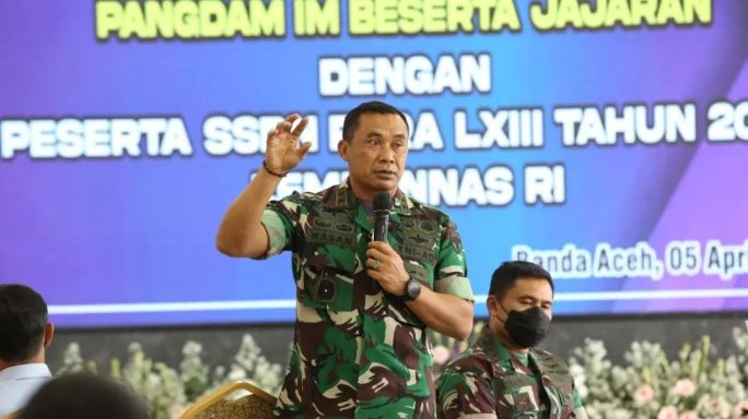 Pangdam Iskandar Muda Menerima Kunjungan Peserta SSDN PPRA LXIII Lemhannas RI