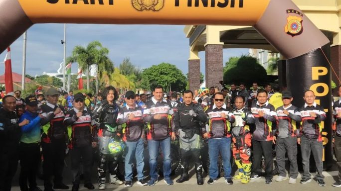 Bersama Ribuan Rider, Pangdam IM Ikut Meriahkan Event Seulawah Adventure Polda Aceh (SAPA)