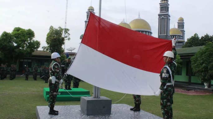 Kodim 0108/Agara Gelar Upacara Bendera