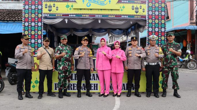 Dandim 0108/Agara Bersama Kapolres Agara Cek Pos Pengamanan Lebaran