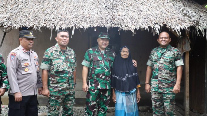 Dandim Pidie Dampingi Tim Ster TNI Tinjau Lokasi Opster Diwilayah Kodim 0102/Pidie