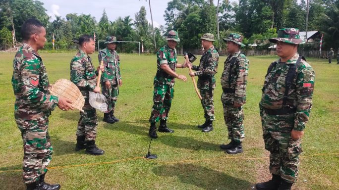 Kodim 0102/Pidie Gelar Geladi Upacara Jelang Pembukan Operasi Teritorial 2023.