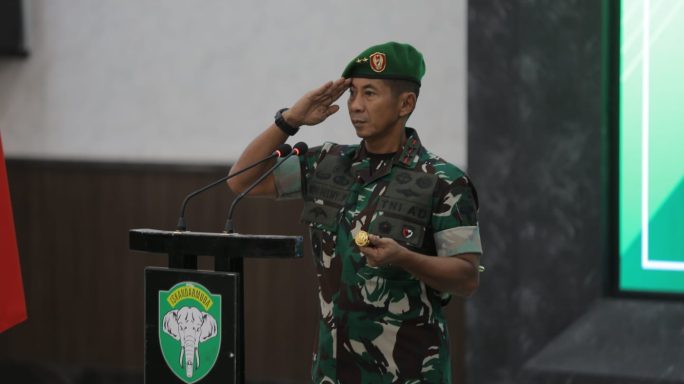 Acara Korps Raport Kenaikan Pangkat Pamen Kodam Iskandar Muda Periode 01 April 2023