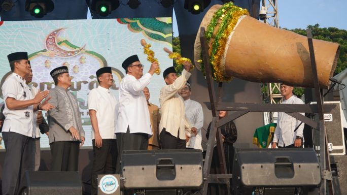 Kodam Iskandar Muda gelar kegiatan Semarak Ramadhan 1444 H di Lapangan Blangpadang, Kota Banda Aceh.