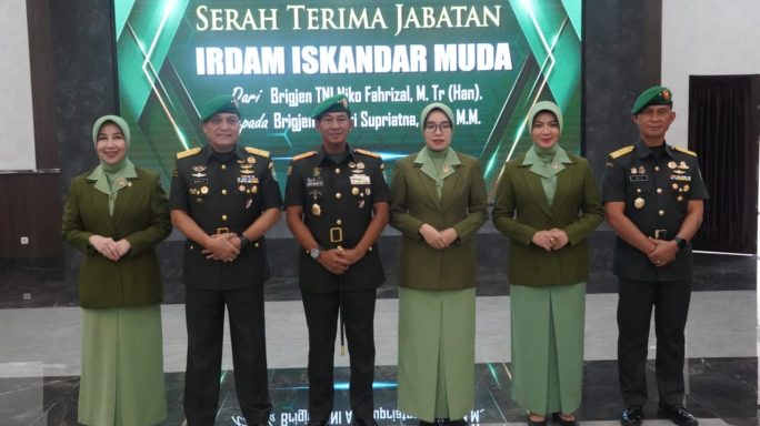 Pangdam IM Pimpin Sertijab Pejabat Kodam Iskandar Muda