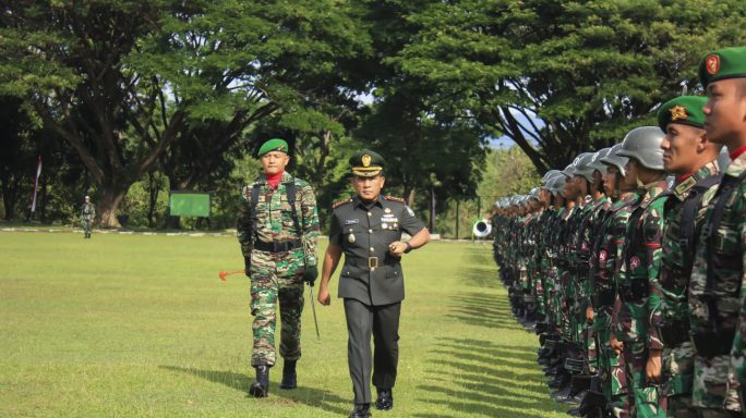 Danrindam IM Buka Pendidikan Kejuruan Tamtama Infanteri TNI AD