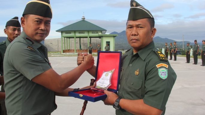 Dandim: Pimpin Rotasi Jabatan Tiga Danramil Dan Purna Tugas serta Terima Prajurit Baru