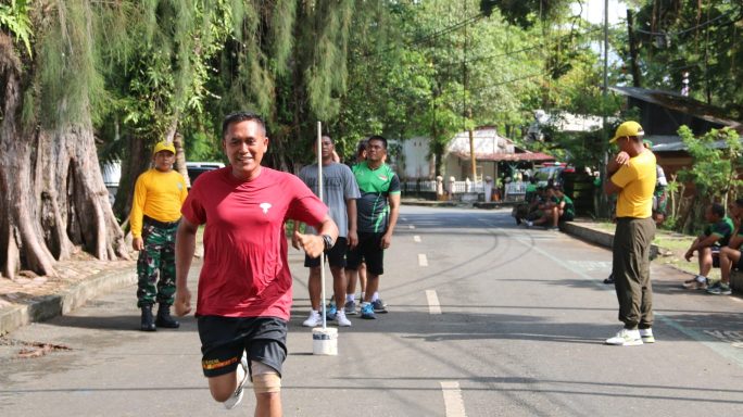 Prajurit Kodim 0105/Abar Melaksanakan Semapta Periodik I Diawasi Langsung Oleh Tim Asistensi Jasrem 012/TU