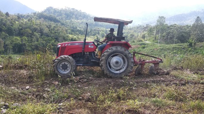 Kodim 0119/BM Dongkrak Ketahanan Pangan Jagung
