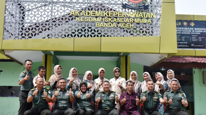 Kakesdam IM Laksanakan Kunjungan Kerja Ke Akper Kesdam IM Banda Aceh (AKIMBA)