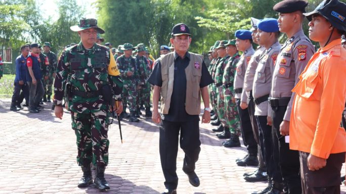 Kodim 0111/Bireuen Melaksanakan Latihan Terintegrasi Penanggulan Bencana Alam Hari Kedua