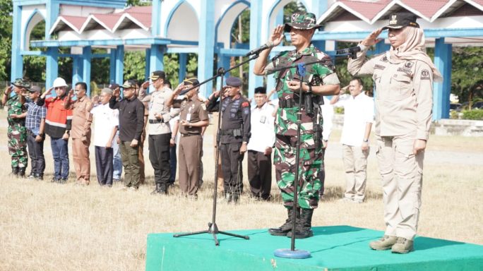 Danrem 012/TU Dan Pj Bupati Nagan Raya Buka Latgulbencal Terintegrasi Dan Bersinergi Tahun 2023