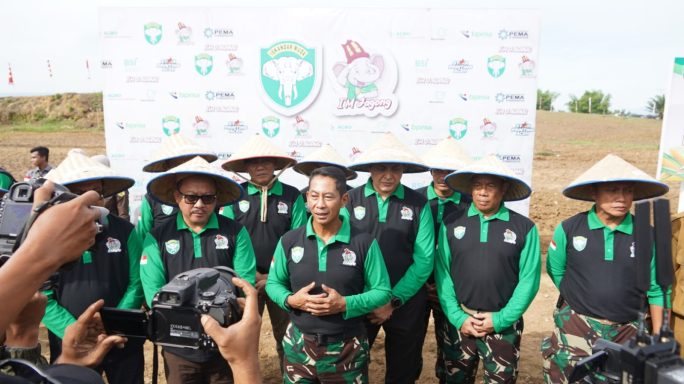 Peluncuran Program I’M Jagong oleh Pangdam Iskandar Muda sekaligus Tanam Perdana Jagung serentak di seluruh wilayah Aceh