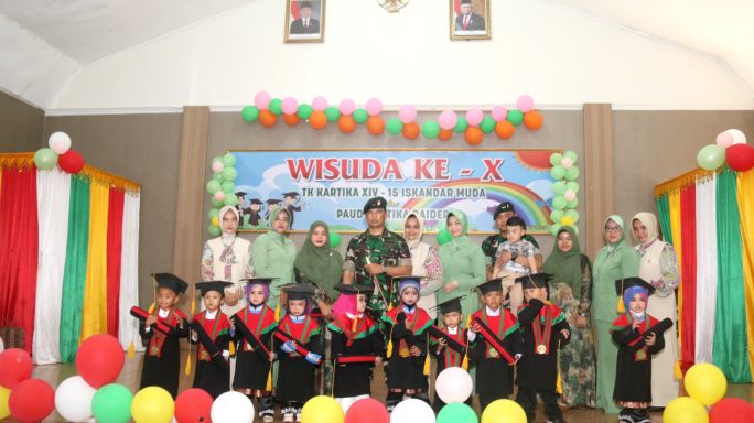 DANYONIF RAIDER 112/DJ HADIRI ACARA WISUDA DAN PERPISAHAN TK KARTIKA XIV-15 DAN PAUD KARTIKA RAIDER