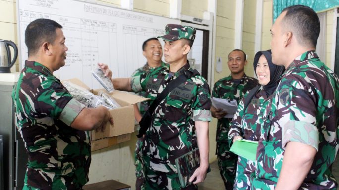 Kesdam IM Terima Kunjungan Kerja Tim Rikmatbekfas Sun RKA Puskesad TA. 2023