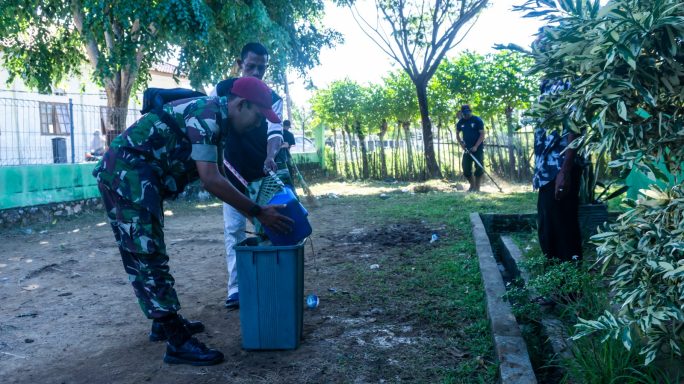 RINDAM IM “KARYA BHAKTI TNI SATNONKOWIL DALAM MEMBANTU KESULITAN RAKYAT
