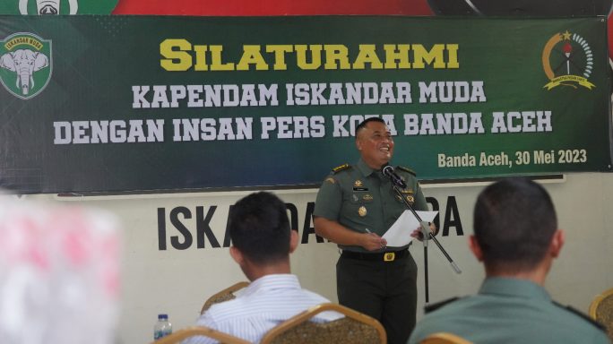 Penerangan Kodam IM melaksanakan kegiatan Pembinaan Media Masa.