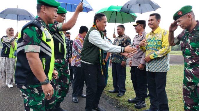 Kedatangan Tim Wasev TMMD Ke-116 Di Wilayah Kodim 0115/Simeulue