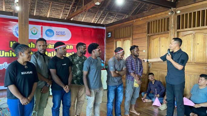 Kuatkan Nasionalisme,Dandim Aceh Utara Berikan Materi Wasbang ke Mahasiswa Unimal