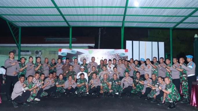 Menjaga Sinergitas TNI-Polri,Tokoh Agama dan Masyarakat jep kopi seupot (ngopi sore bareng), di Kodim 0103/Aceh Utara