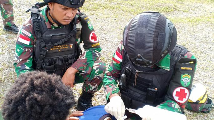 Satgas Yonif RK 115/ML Gencar Mencegah Stunting bagi Anak- Anak di Pedalaman Papua melalui Program ” Macan Kubo Nabo”