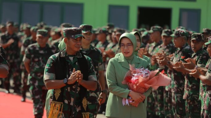 Kunjungan Kerja Pangdam IM dan Ibu Ketua Persit KCK PD IM ke Kodim 0116/Nagan Raya.