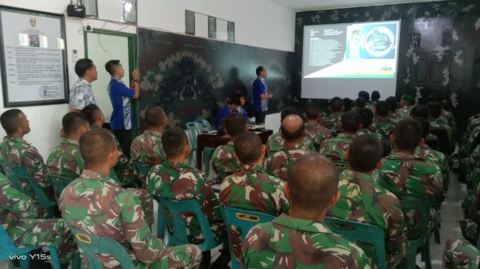 SOSIALISASI DAN UJI PETIK PENYALAHGUNAAN NARKOBA OLEH BNNK PIDIE DI DODIKLATPUR RINDAM IM