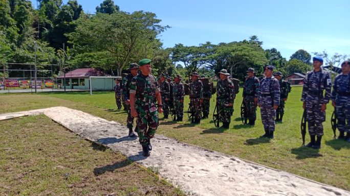 Kapoksahli Pangdam IM Pimpin Upacara Penutupan TNI Manunggal Membangun Desa (TMMD) Ke-116 Tahun 2023 di Simeulu.