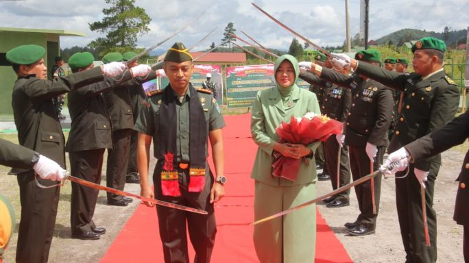 Lepas Sambut Dandim 0119/BM Diwarnai Rasa Haru Prajurit dan Ibu Persit