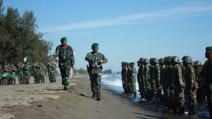 53 Prajurit Siswa Dikjurbaif Abit Dikmaba TA 2022(OV) Resmi menjadi Prajurit Infanteri
