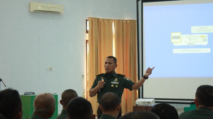 BNN KOTA BANDA ACEH, SOSIALISASI PENYALAHGUNAAN NARKOBA KEPADA ORGANIK RINDAM IM