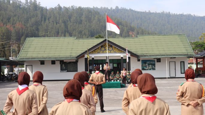 Secara Resmi Dandim 0106/Ateng Buka Kegiatan Perjusami Saka Wira Kartika