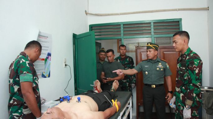 PENTINGNYA JAGA KESEHATAN, PERSONIL RINDAM IM LAKSANAKAN RIKKES DI FKTP