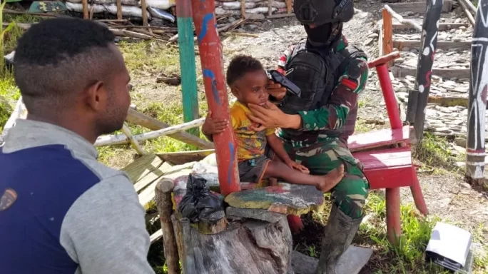 Satgas Yonif RK 115/ML Memberi Manfaat Bagi Masyarakat