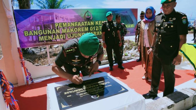 Perayaan HUT ke-61 Korem 012/TU : Bangunan Makorem Sisa Tsunami Jadi Ujung Karang Heritage